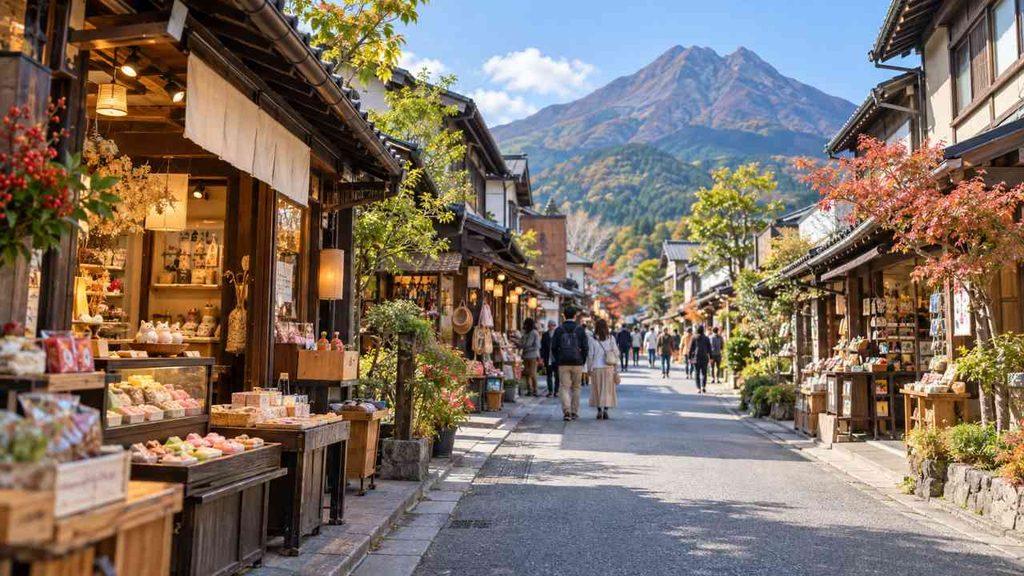 湯布院の湯の坪街道で楽しむ食べ歩き観光